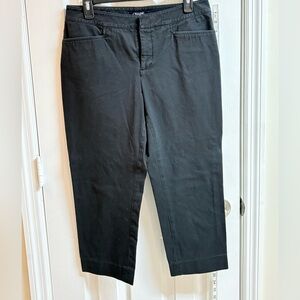 Chaps women’s crop pants size 8
